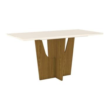 Imagem de Mesa De Jantar 1600x800 06 Lugares Nature e Off White