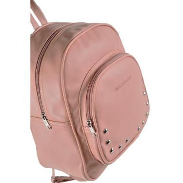 Imagem de Mochila Feminina Casual Pequena Bolso Na Frente Sintético