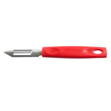 Imagem de Descascador de Legumes Tipo Faca Brinox Asti em Aço Inox e Polipropileno – 19,5cm  