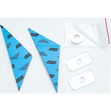 Imagem de Kuryakyn 1313 Componente acessório de motocicleta: Kit de montagem de escudo de sela de substituição para motocicletas Harley-Davidson