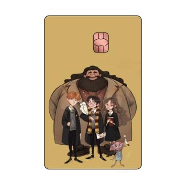 Imagem de Película Adesiva Para Cartão De Crédito Harry Potter Desenho - Plus Ul
