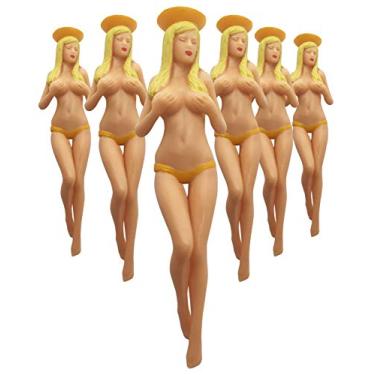 Imagem de Blonde Bombshells Novelty Golf Tee Pacote com 6 – Despedida de solteiro – padrinho – Presentes de elefante branco para ele – Golfe divertido