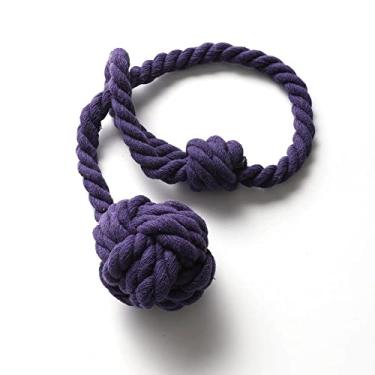 Imagem de Suportes de cortina laços de cortina bola amarrada guarnição de janela de algodão bola única laços de cortina laços de cortina bola amarrada, T9,4 pcs