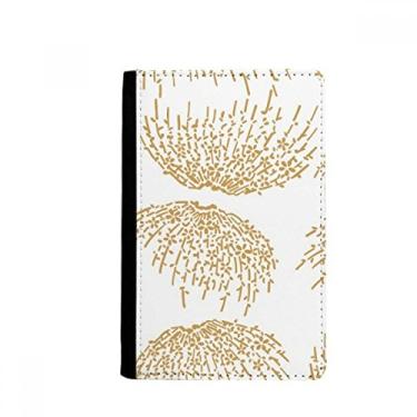 Imagem de Porta-passaporte branco cultura japonesa outono porta-passaporte Notecase Burse carteira capa porta-cartão, Multicolor