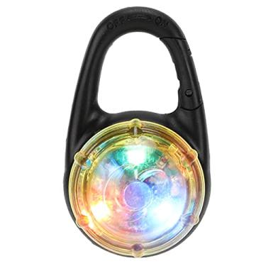 Imagem de Pssopp LED Dog Trailer Luminous Waterproof Collar Clip Light com 3 modos de piscar para segurança noturna ao ar livre (luz amarela)