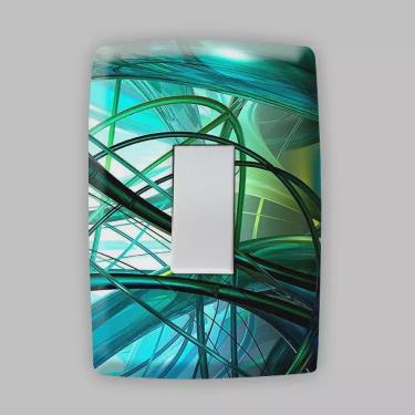 Imagem de Adesivo para Espelho de Tomada ou Interruptor - Abstrato 14