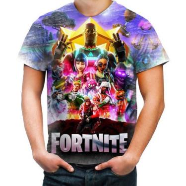 Imagem de Camisa Camiseta Fortnite Ponto Zero Game Eletronico Art 08 - Estilo Kr