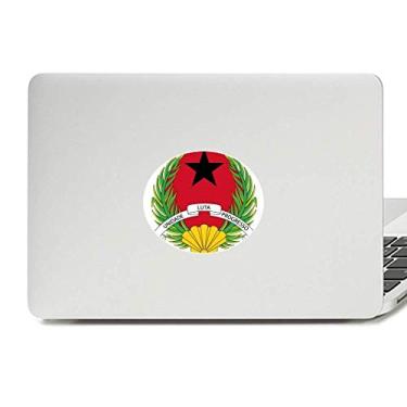 Imagem de Adesivo de notebook com emblema nacional Guiné-Bissau com emblema de vinil