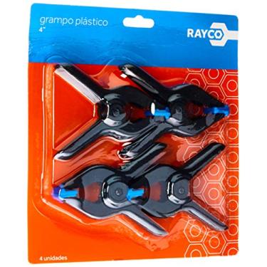 Imagem de Grampo Plástico 4 Pol. com 4 Unidades Rayco
