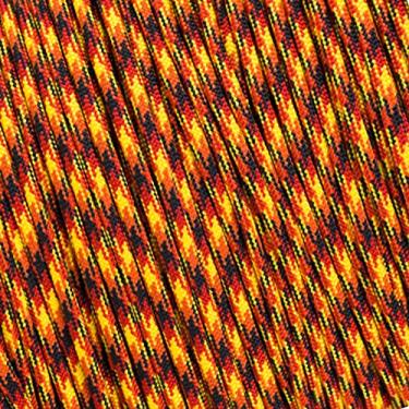 Imagem de Corda Paracord 550 de sobrevivência West Coast, Flame, 50 Feet