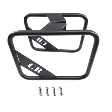 Imagem de Suporte Separador Afastador de Alforge Cb 500x cb 500 x 2023 Cor:Preto Fosco