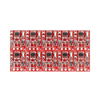 Imagem de 10 pçs/lote novo módulo de botão de toque ttp223 tipo capacitor sensor de chave de toque de bloqueio automático de canal único (Color : TTP223)