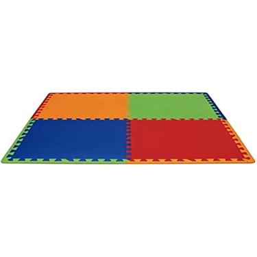 Imagem de Tapete de EVA Play Mat Colorido 52x52cm 8mm 4 peças