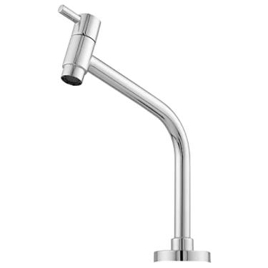 Imagem de Torneira Link Para Cuba de Banheiro Bica Baixa Lavabo de Metal