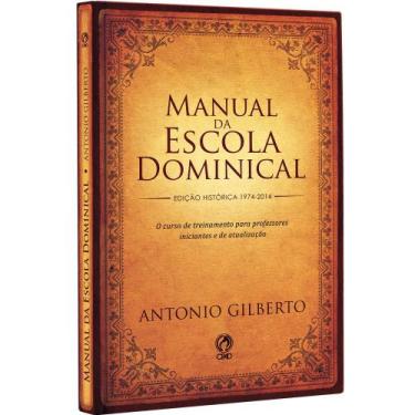 Imagem de Livro Manual Da Escola Dominical - Antonio Gilberto - Cpad