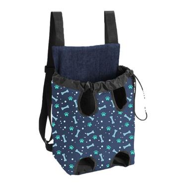 Imagem de Mochila De Transporte Saks Caes E Gatos 04 Azul Pet-0026
