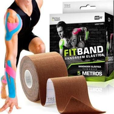 Imagem de KIT 5 Fita Tape Bandagem Elástica Adesiva Funcional-Masculino