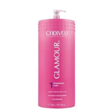 Imagem de Shampoo Profissional Cadiveu Glamour 3 Litros