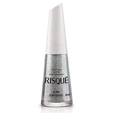 Imagem de Esmalte Cremoso Mil Purpurinas, 8 Ml, Risqué
