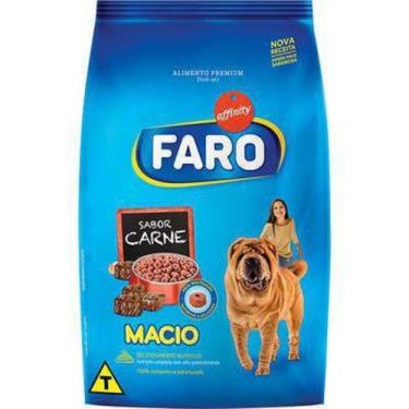 Imagem de Ração Faro Macio Cães Adultos E Filhotes Carne - 900 Gr