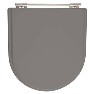 Imagem de Assento Sanitário Calypso Ambar (Cinza Escuro) para vaso Incepa