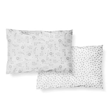 Imagem de Papi Textil Kit De Fronha P/Travesseiro C/Furos Papi Compose 31Cm X 22Cm Contem 02 Un
