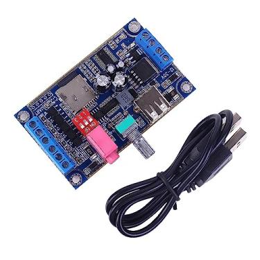 Imagem de Módulo de som, leitor de voz de música MP3, placa programável de 10 W, leitor de som DC 12 V-24 V, placa de suporte U-Disk