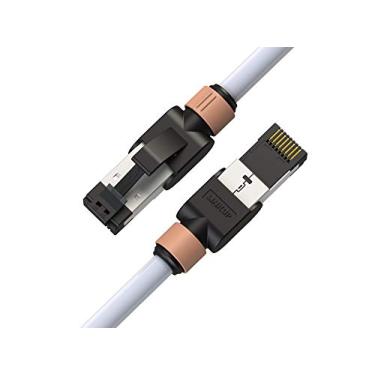 Imagem de LINKUP - [Testado com cabo Ethernet Versiv CableAnalyzer Cat7 - 2 pés (1 pacote) 10G blindado duplo RJ45 S/FTP | Jogo de roteador de switch LAN de rede Internet | Alta velocidade | 26AWG branco