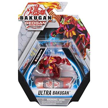 Imagem de Bakugan Ultra, Pyrus Falcron, 7,6 cm de altura boneco colecionável do Geogan Rising e carta de troca