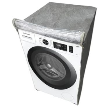 Imagem de CAPA PARA LAVADORA BRASTEMP 10KG BNF10AB TRANSPARENTE FLEX (Cinza)
