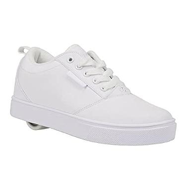 Imagem de HEELYS Tênis masculino Pro 20 com salto com rodas, Branco, 42