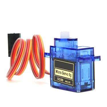 Imagem de Servo Motor Controle Remoto RC Braço Robô Helicóptero Avião Acessórios SG90 90-180 graus, 90-180° Ângulo Universal para Aviões e Mini Robôs (SG90)