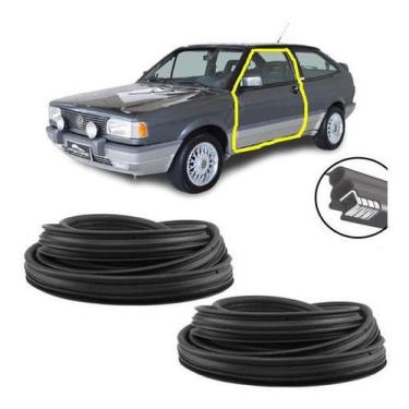 Imagem de Jogo Borracha 2 Portas Gol Voyage Parati Saveiro Quadrado G1 - Disk Bo