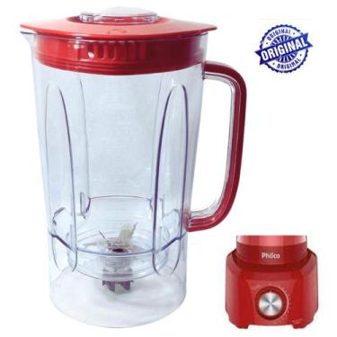 Imagem de Copo de Liquidificador Philco PH1212 Original Vermelho