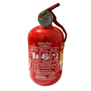 Imagem de Extintor Automotivo Abc 1kg Fiat/bolinha/bujão/gordinho Com Validade 5 anos