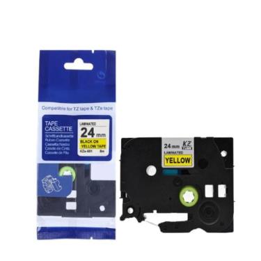Imagem de Fita Compatível Brother Tze-651 Amarela 24Mm - Geral