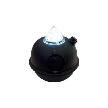 Imagem de Luminária Mesa Decorativa Bujãozinho Metal A Pilha Led - Hoyle