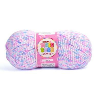 Imagem de Lã Mais Bebê Cores Círculo 100g - Circulo, 9096 Flor De Maio