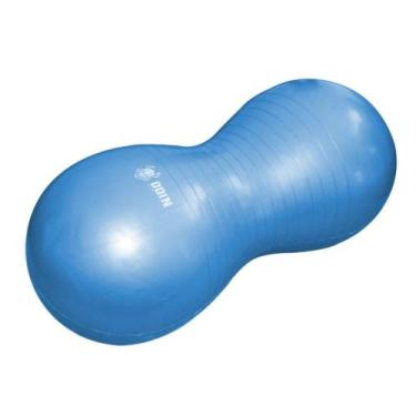 Imagem de Bola de Ginástica Pilates Feijão Peanut Ball Odin Fit, Azul