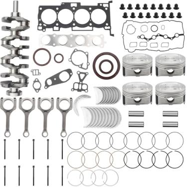 Imagem de Kit de reconstrução de pistões de cambota de motor G4KE com kit de substituição de junta de cabeça para Hyundai KIA 2.4L