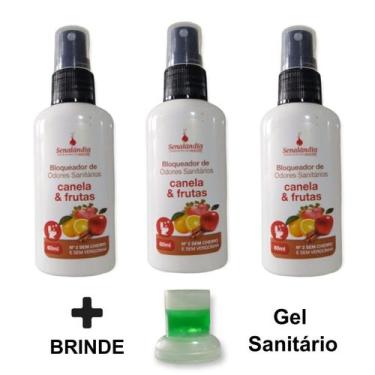 Imagem de 3 Bloqueador de Odor Sanitário Cheiroso Banheiro Privada Free Coco 60m