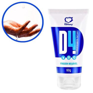 Imagem de D4 Lubrificante Íntimo Beijável Frozen 60g - Sexy Fantasy