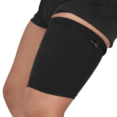 Imagem de Coxal Vollo Elástica Fibra de Bambu Preta