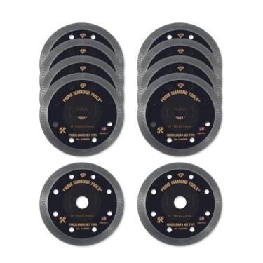 Imagem de Kit 10 Discos Porcelanato Prime Net Type 110mm Alto Desempenho - 10 Un