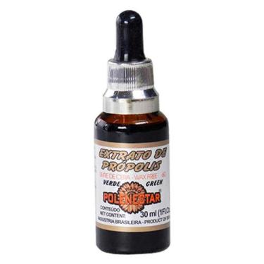 Imagem de Extrato de Própolis Verde 20% Extrato Seco Livre de Cera 60 30ml - Pol