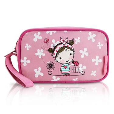 Imagem de Estojo Escolar Infantil Rosa Pequeninos Jacki Design - M Pink1
