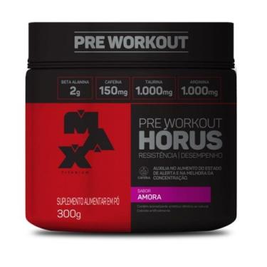 Imagem de Hórus (300g) - Sabor: Amora - Max Titanium, 300g