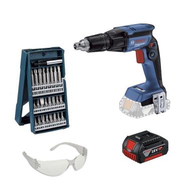 Imagem de Parafusadeira Drywal 1/4 Bosch Gtb185-Li 18V + 1Bat 4Ah