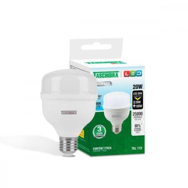 Imagem de Lampada Led Bulbo Taschibra 20W 6500K E27