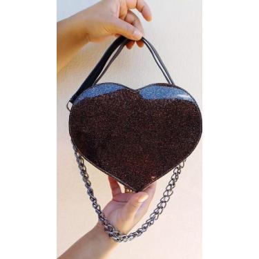 Imagem de Bolsa de Corção - Mm, Glitter preto